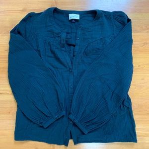 Faded Black Women’s Blouse
